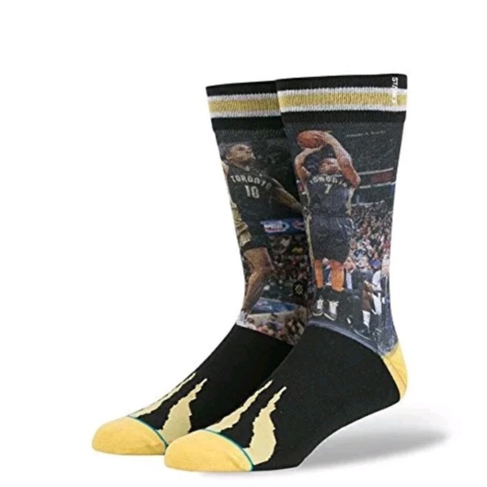 STANCE Toronto Raptors DeMar DeRozan NBA Socks L